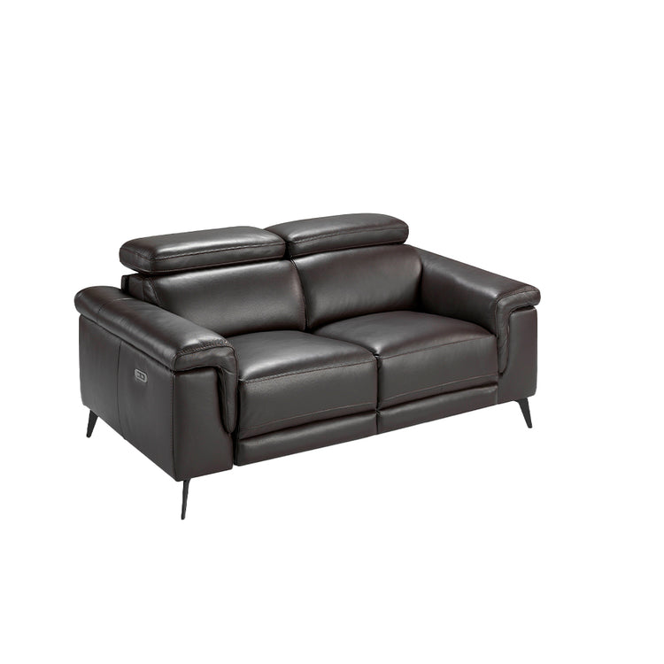 2-seat sofa upholstered in leather with 2 x electric relax - Angel Cerdá S.L