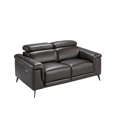 2-seat sofa upholstered in leather with 2 x electric relax - Angel Cerdá S.L