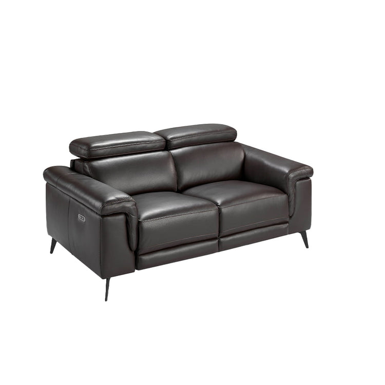 2-seat sofa upholstered in leather with 2 x electric relax - Angel Cerdá S.L