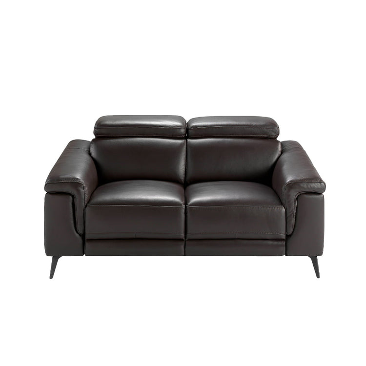 2-seat sofa upholstered in leather with 2 x electric relax - Angel Cerdá S.L