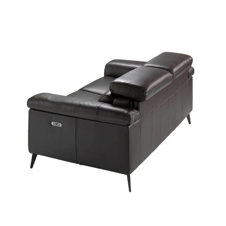 2-seat sofa upholstered in leather with 2 x electric relax - Angel Cerdá S.L
