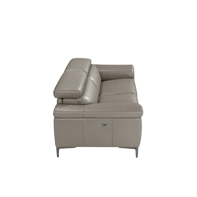 Canapé 3 places en cuir de vachette mécanismes de relaxation-Angel Cerdá