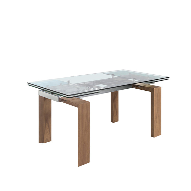 Extendible dining table with tempered glass - Angel Cerdá S.L