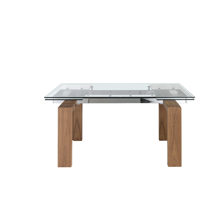 Extendible dining table with tempered glass - Angel Cerdá S.L