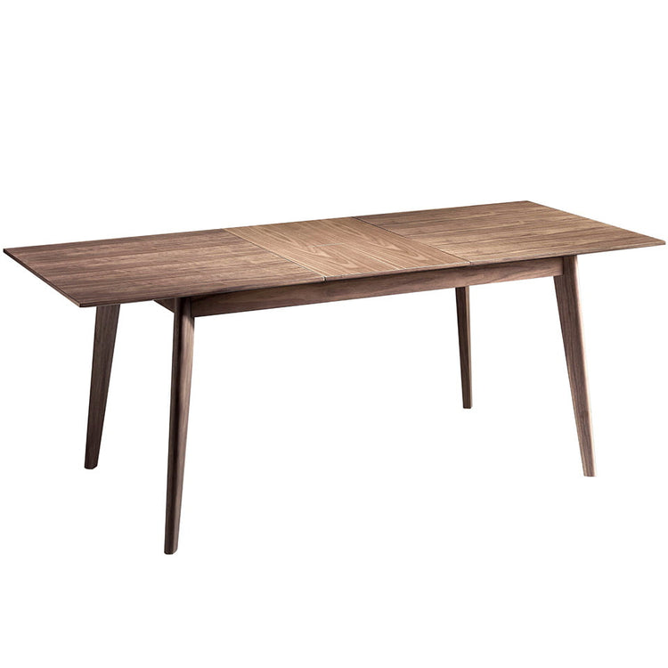 Extendable dining table manufactured in Walnut - Angel Cerdá S.L