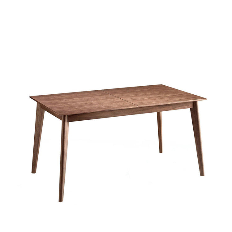 Extendable dining table manufactured in Walnut - Angel Cerdá S.L