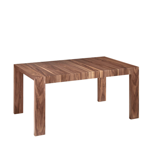 Extendable solid wood table with walnut wood - Angel Cerdá S.L