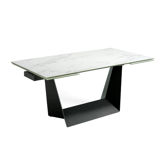 Extendable dining table with porcelain marble tops - Angel Cerdá, S.L.