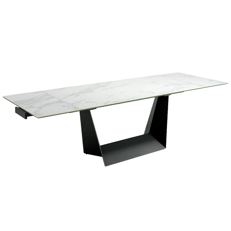 Extendable dining table with porcelain marble tops - Angel Cerdá, S.L.