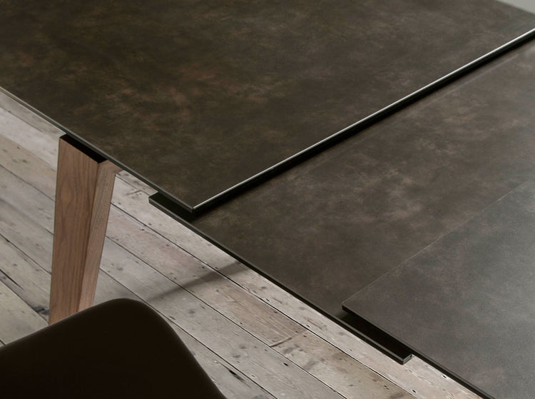 Extendable dining table with porcelain marble tops - Angel Cerdá, S.L.