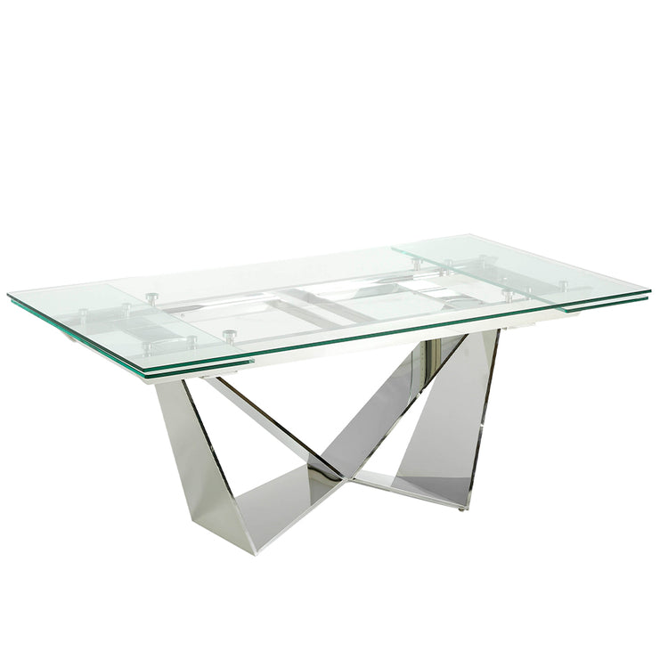 Dining table with tempered glass cover - Angel Cerdá, S.L.