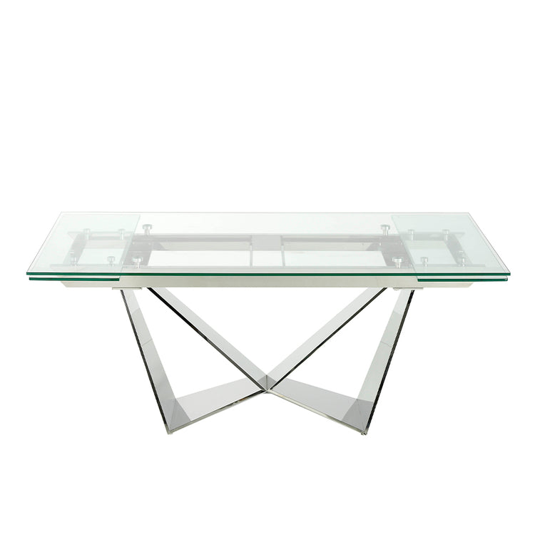 Dining table with tempered glass cover - Angel Cerdá, S.L.