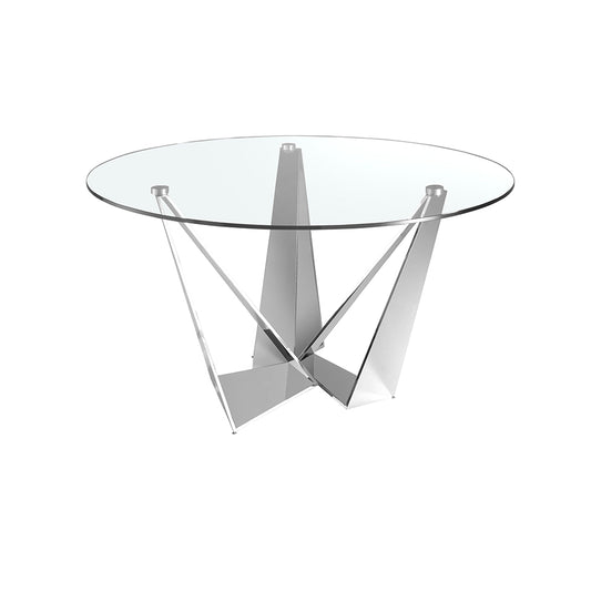 Dining table with tempered glass cover - Angel Cerdá, S.L.