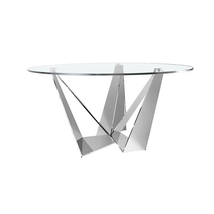 Dining table with tempered glass cover - Angel Cerdá, S.L.