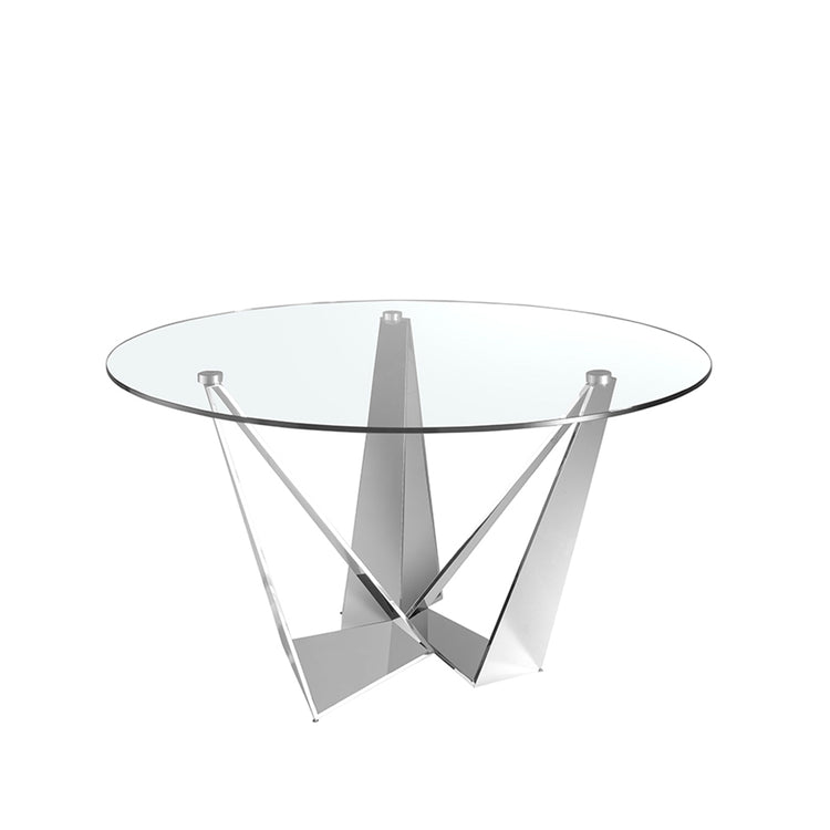 Dining table with tempered glass cover - Angel Cerdá, S.L.