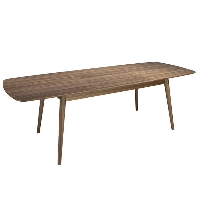 Extendable dining table manufactured in Walnut - Angel Cerdá S.L