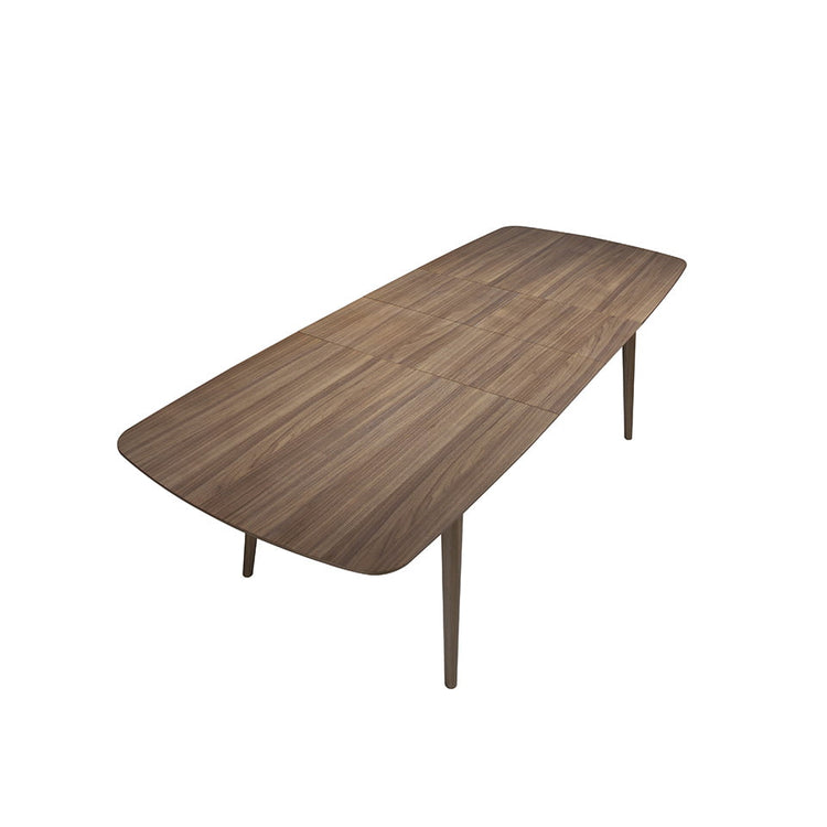 Extendable dining table manufactured in Walnut - Angel Cerdá S.L