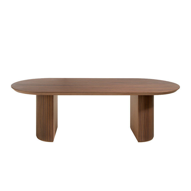 Dining table in walnut wood -Angel Cerdá