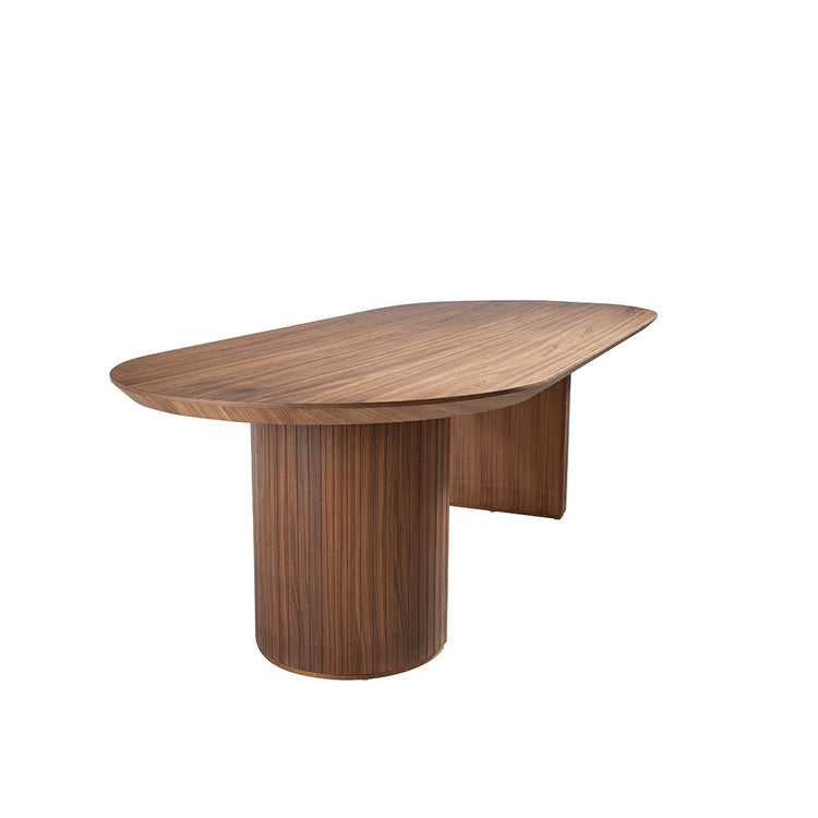 Dining table in walnut wood -Angel Cerdá