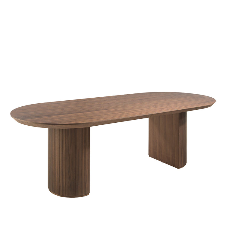 Dining table in walnut wood -Angel Cerdá