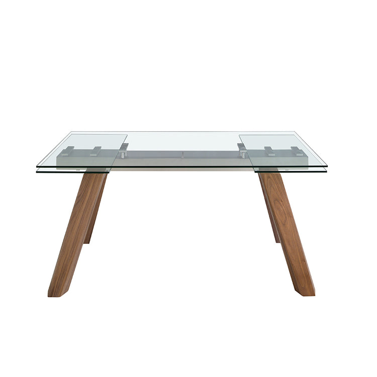 Extendable glass dining table - Angel Cerdá