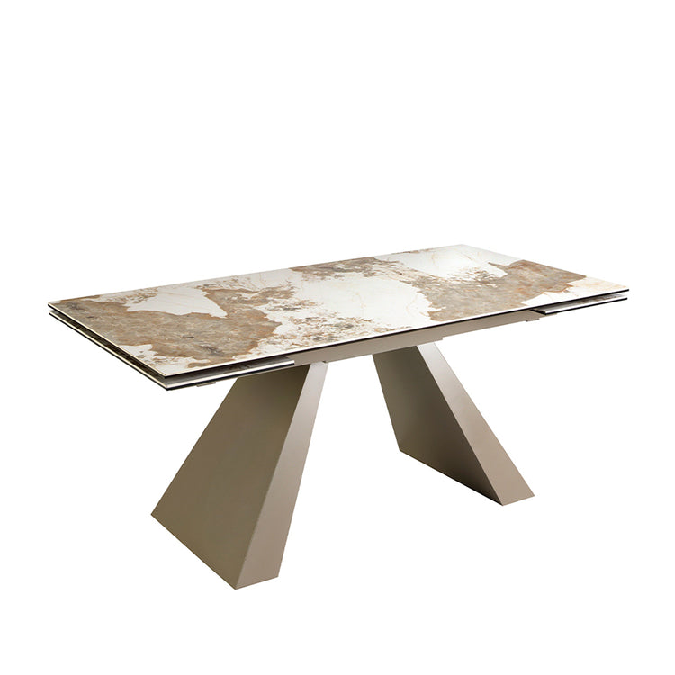 Extendable glass dining table - Angel Cerdá