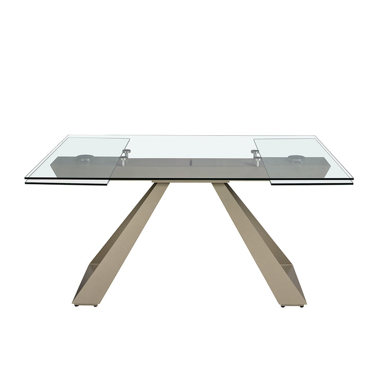 Extendable glass dining table - Angel Cerdá