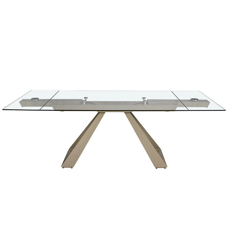 Extendable glass dining table - Angel Cerdá