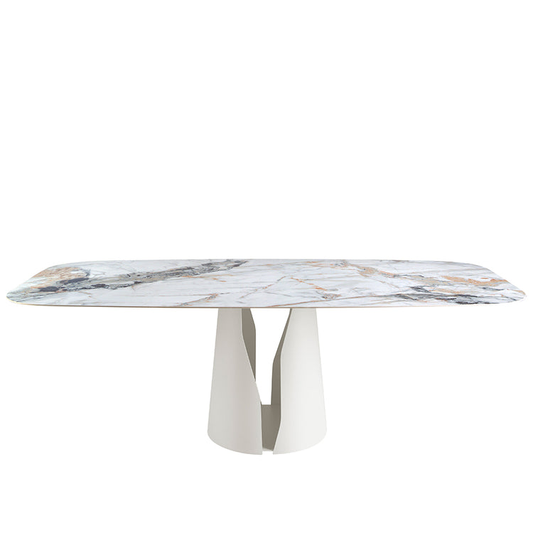 Oval Barrel dining table - Angel Cerdá