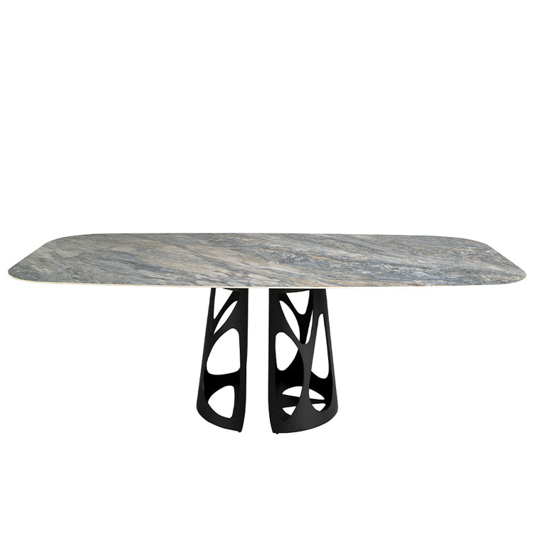 Oval Barrel dining table - Angel Cerdá