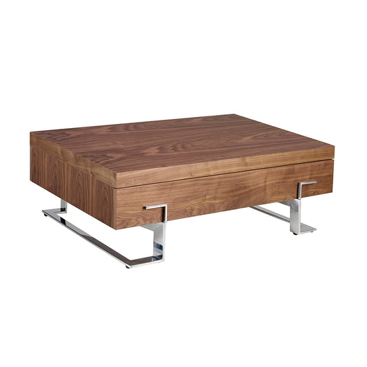 Rectangular coffee table walnut - Angel Cerda S.L