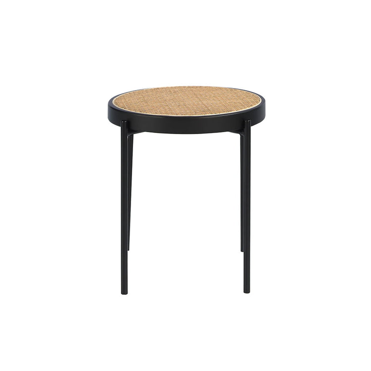 Round rattan corner table-Angel Cerdá