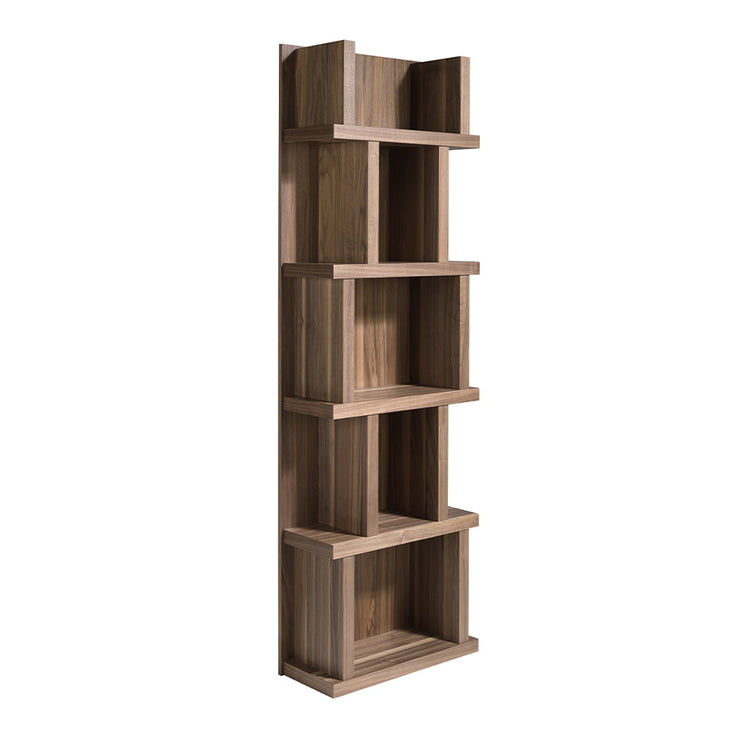 Wooden bookshelf with Walnut veneer - Angel Cerdá S.L