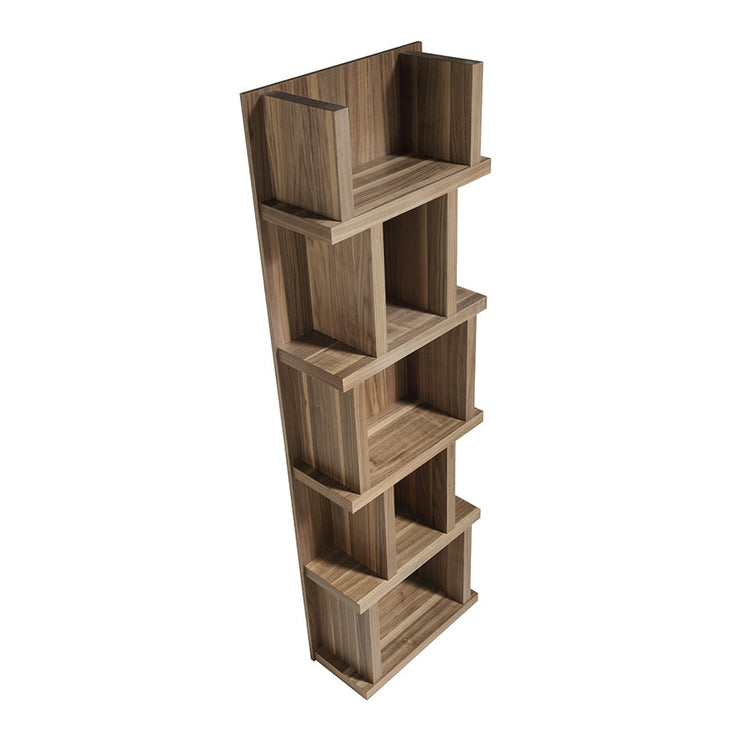 Wooden bookshelf with Walnut veneer - Angel Cerdá S.L