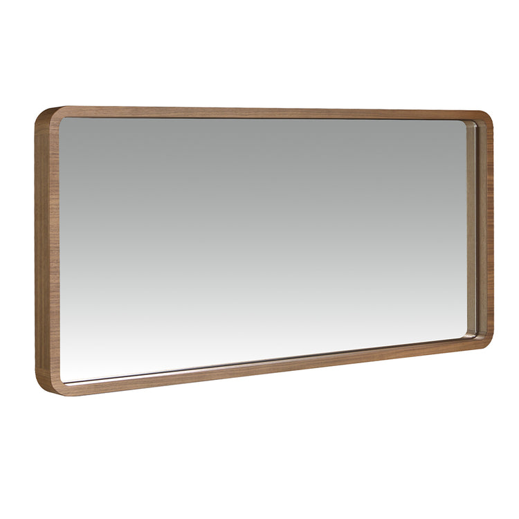 Wall mirror manufactured in Walnut-veneered wood - Angel Cerdá S.L