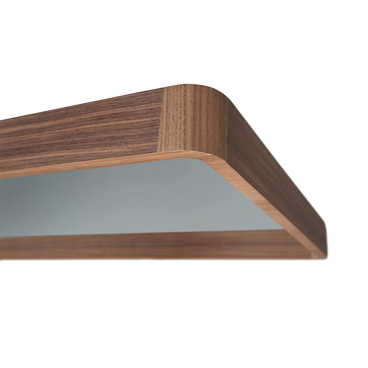 Wall mirror manufactured in Walnut-veneered wood - Angel Cerdá S.L