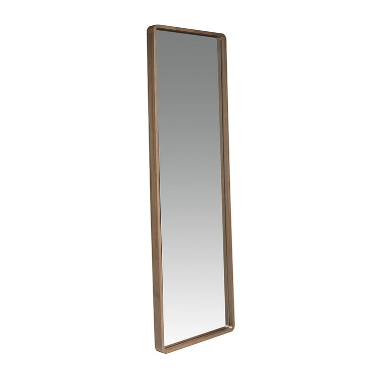 Foot mirror manufactured in Walnut-veneered wood - Angel Cerdá S.L