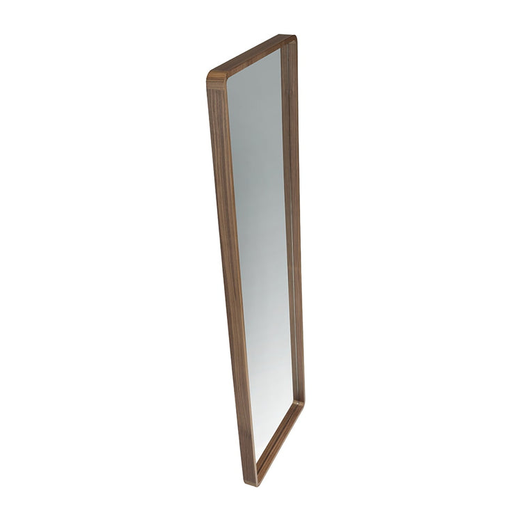 Foot mirror manufactured in Walnut-veneered wood - Angel Cerdá S.L