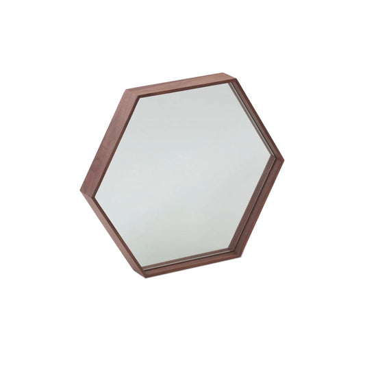 Mirror with frame manufactured in Walnut plate - Angel Cerdá, S.L.