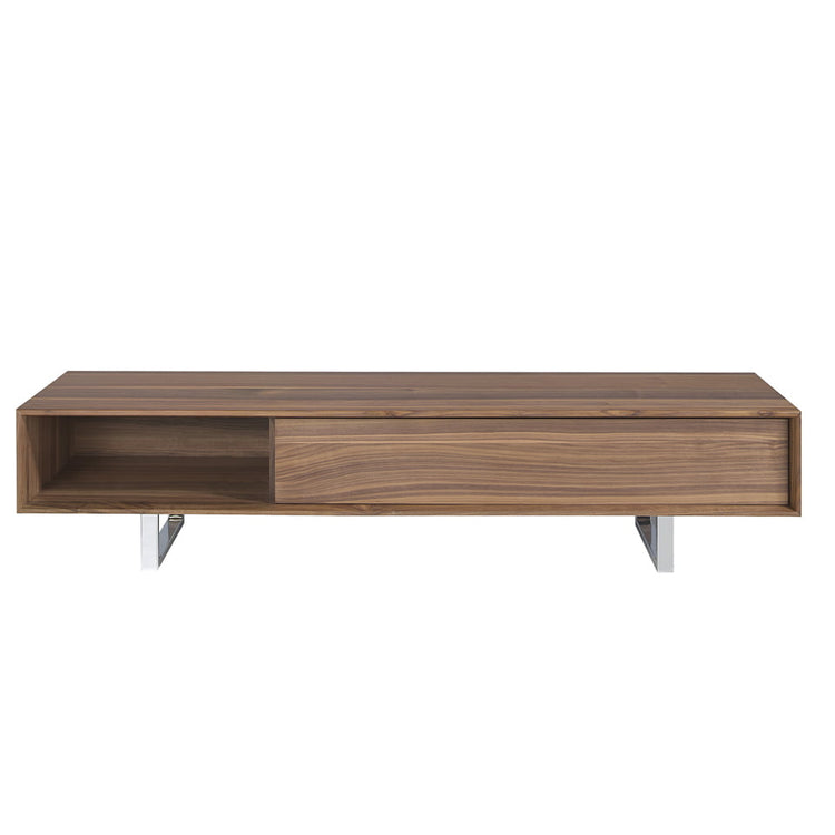 Walnut-veneered wooden TV furniture - Angel Cerdá S.L