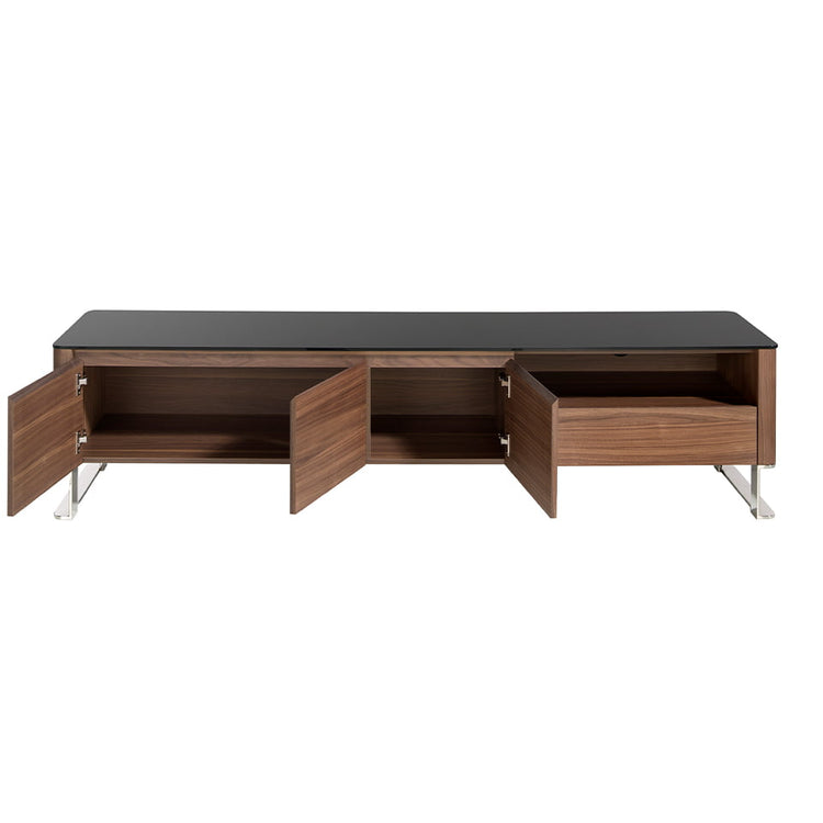 Walnut-veneered wooden TV furniture - Angel Cerdá S.L