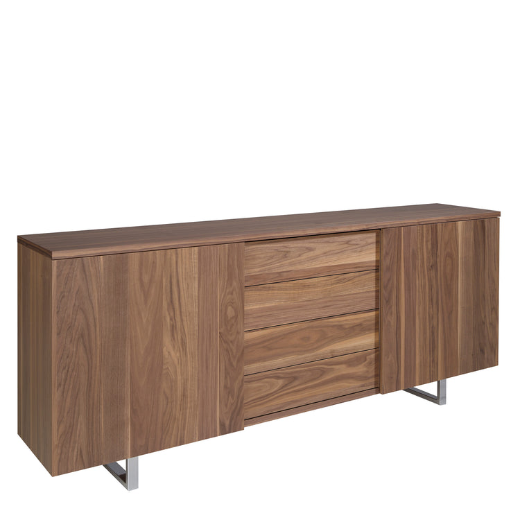 Wooden sideboard with Walnut veneer - Angel Cerdá S.L