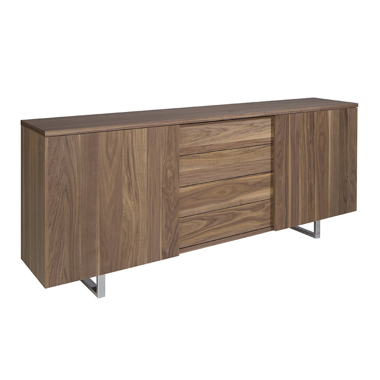 Wooden sideboard with Walnut veneer - Angel Cerdá S.L