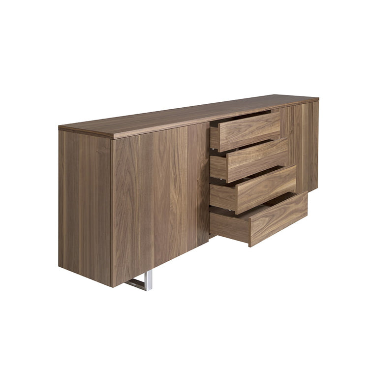 Wooden sideboard with Walnut veneer - Angel Cerdá S.L