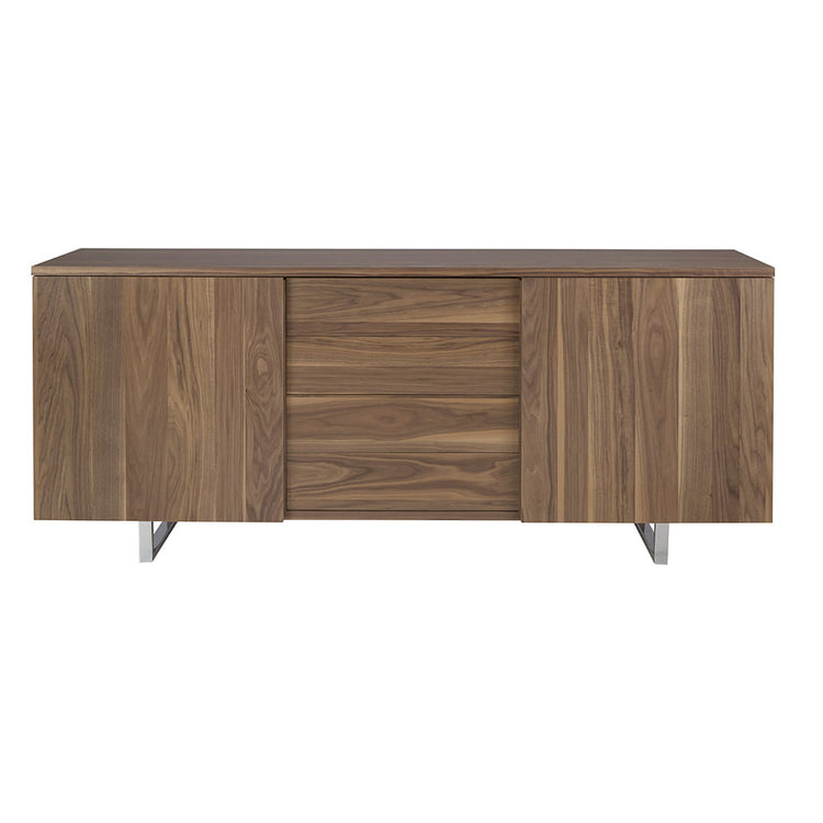 Wooden sideboard with Walnut veneer - Angel Cerdá S.L