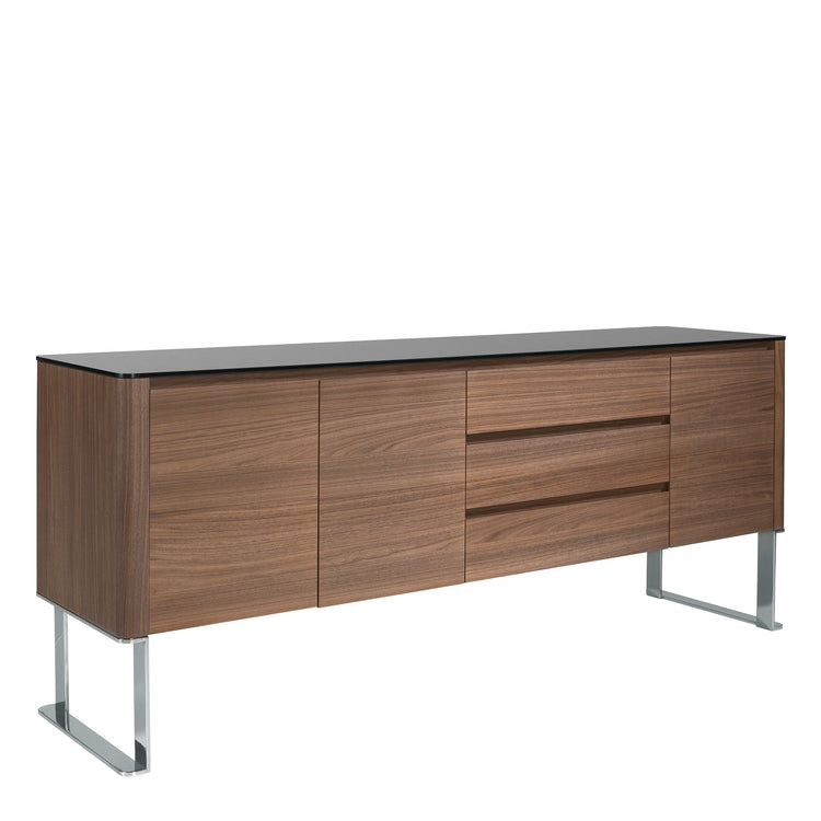 Wooden sideboard with Walnut veneer - Angel Cerdá S.L