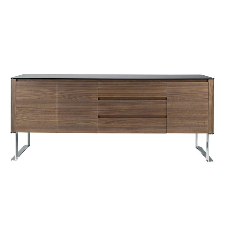 Wooden sideboard with Walnut veneer - Angel Cerdá S.L