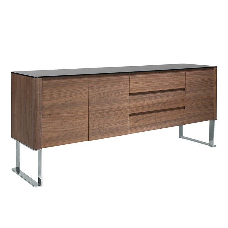 Wooden sideboard with Walnut veneer - Angel Cerdá S.L