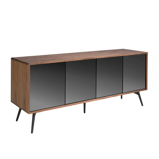 Sideboard in walnut veneered wood - Angel Cerdá S.L