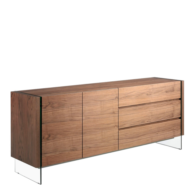 Walnut veneered wood sideboard - Angel Cerdá, S.L.